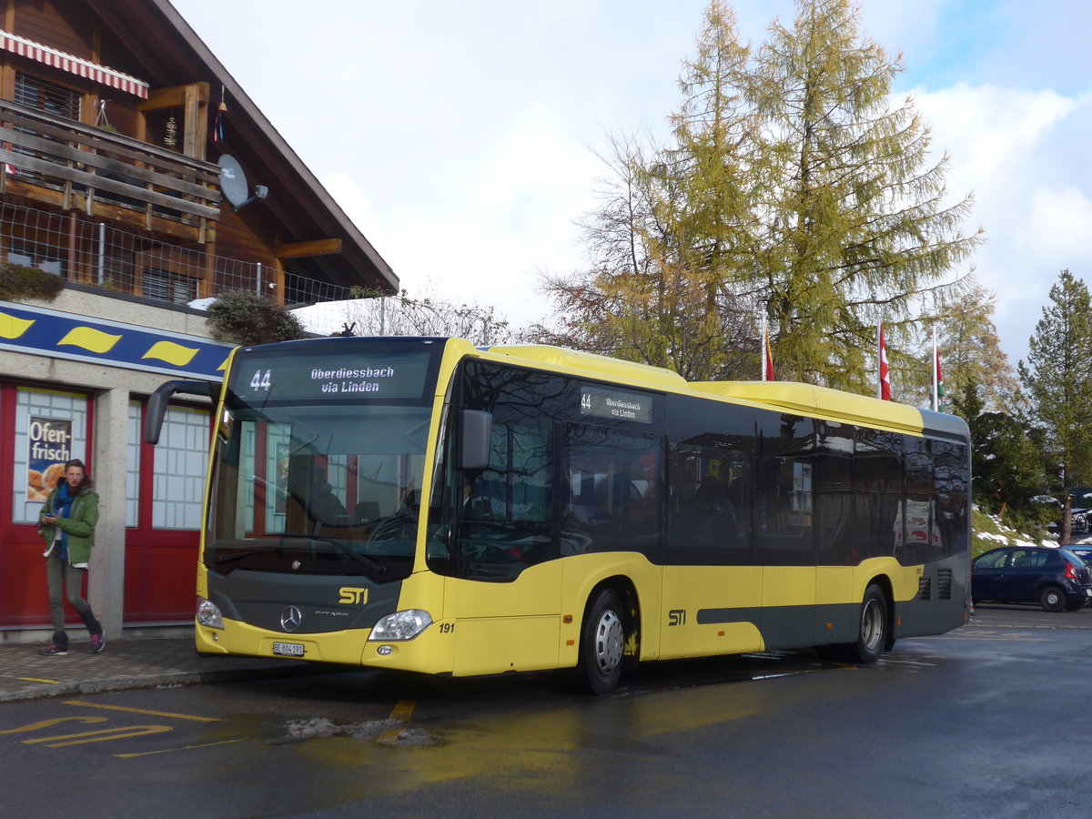 (186'570) - STI Thun - Nr. 191/BE 804'191 - Mercedes am 19. November 2017 in Heimenschwand, Post