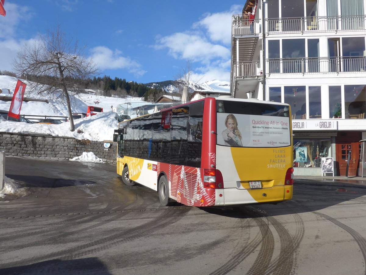 (187'391) - Stuppan, Flims - GR 99'347 - MAN/G�ppel am 26. Dezember 2017 in Flims, Bergbahnen