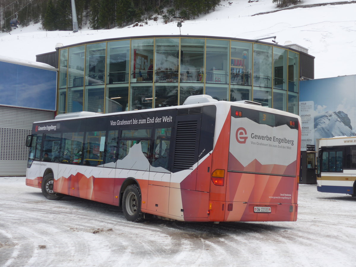 (187'643) - EAB Engelberg - Nr. 8/OW 22'333 - Mercedes (ex Ming, Sils-Maria; ex Vorf�hrwagen EvoBus, D-Mannheim) am 2. Januar 2018 in Engelberg, Titlisbahnen