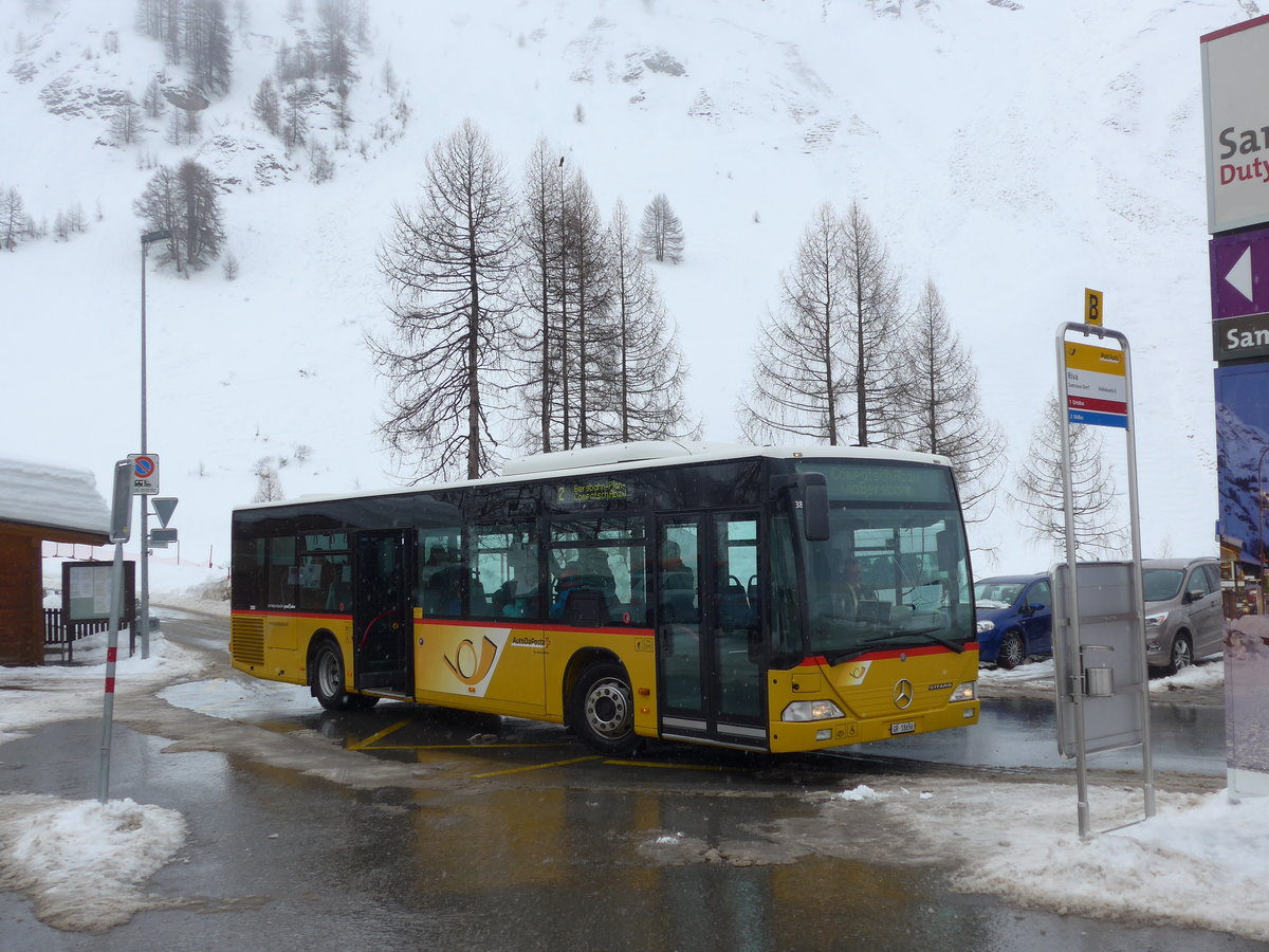 (188'798) - Jenal, Samnaun - GR 18'656 - Mercedes (ex PostAuto Graub�nden) am 16. Februar 2018 in Samnaun, Riva