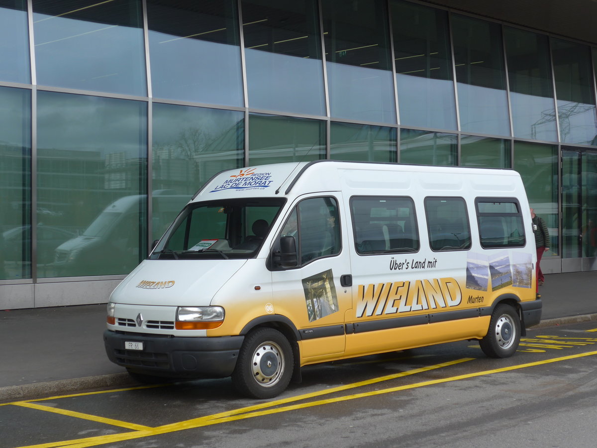 (189'280) - Wieland, Murten - Nr. 6/FR 66 - Renault am 12. M�rz 2018 in Gen�ve, A�roport