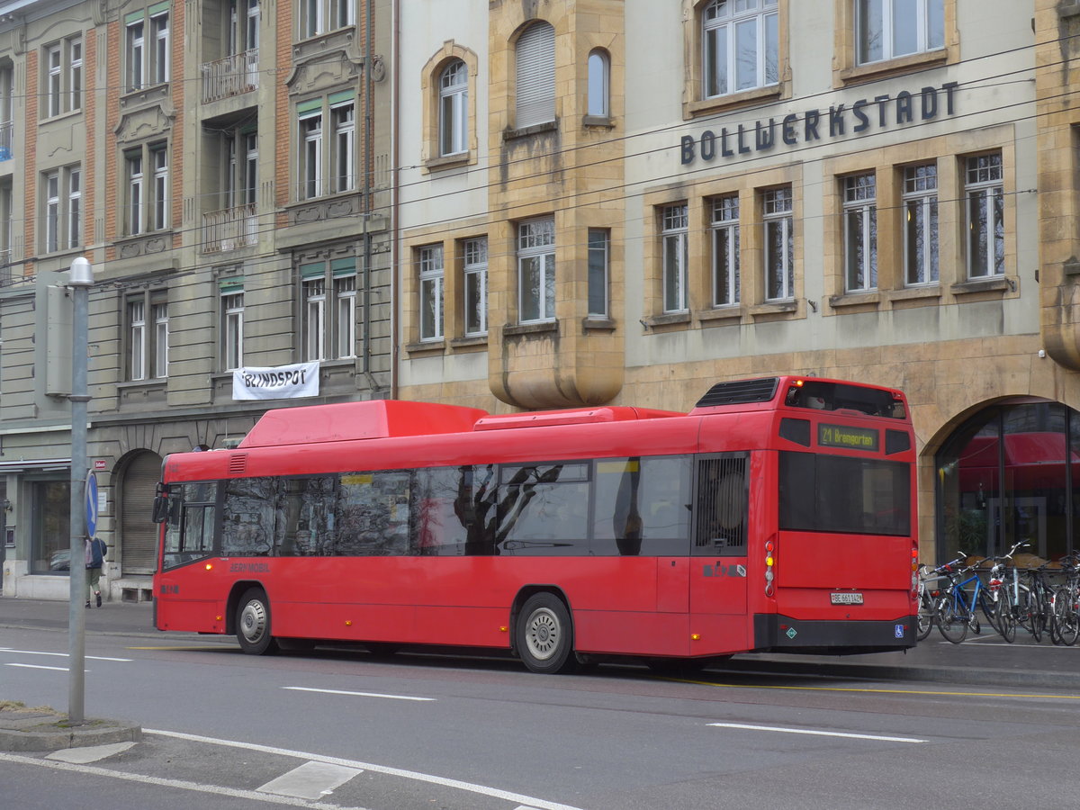 (189'429) - Bernmobil, Bern - Nr. 142/BE 661'142 - Volvo am 17. M�rz 2018 in Bern, Bollwerk