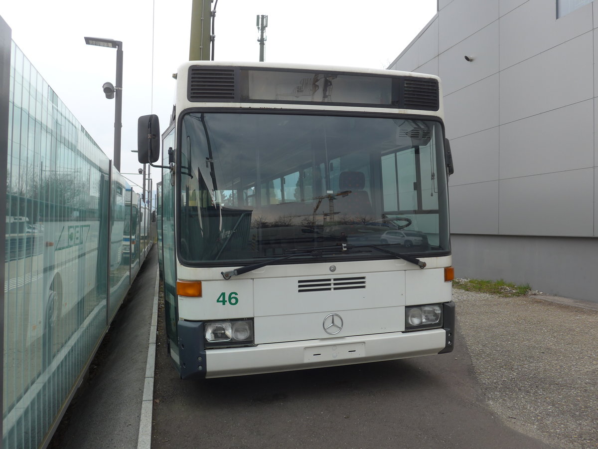 (189'650) - MBC Morges - Nr. 46 - Mercedes am 26. M�rz 2018 beim Bahnhof Bellach