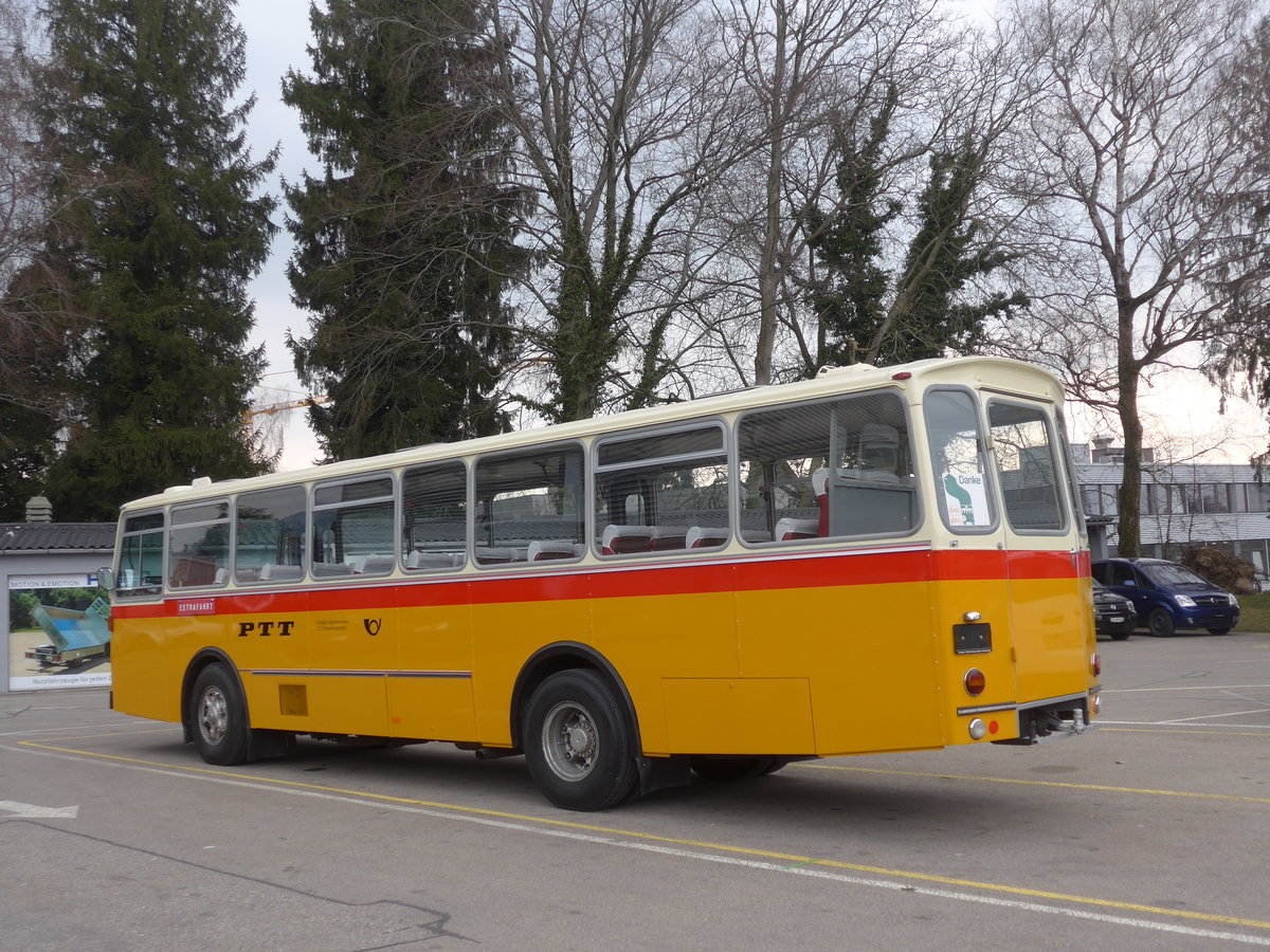 (189'657) - Zimmermann, Niederwangen - Saurer/T�scher (ex P 24'632) am 26. M�rz 2018 in Bellach, Hess
