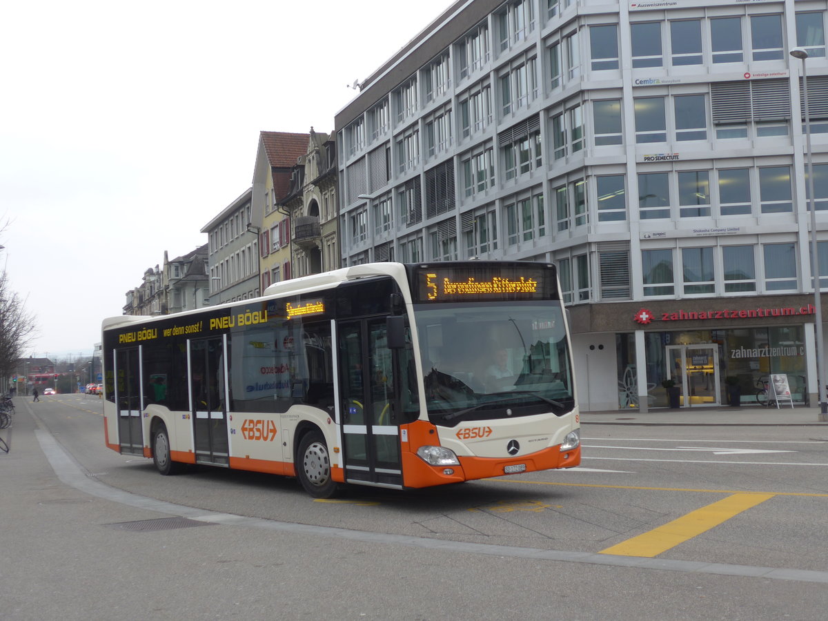 (189'671) - BSU Solothurn - Nr. 89/SO 172'089 - Mercedes am 26. M�rz 2018 beim Hauptbahnhof Solothurn