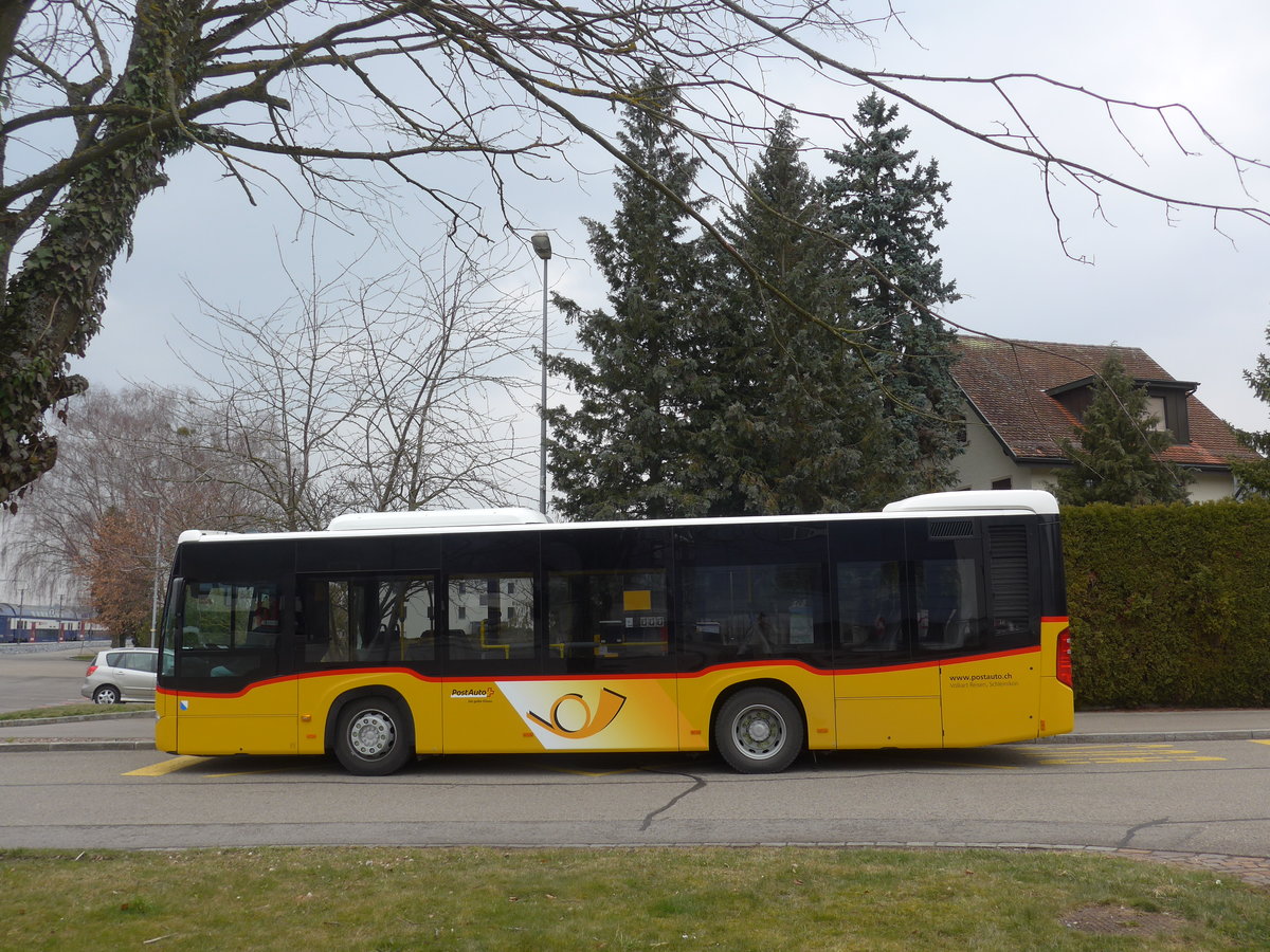 (189'689) - Volkart, Schleinikon - Nr. 333/ZH 471'205 - Mercedes am 26. M�rz 2018 beim Bahnhof Sch�fflinsdorf-Oberweningen