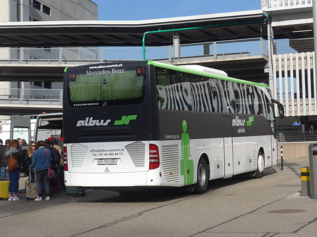 (190'130) - Albus, Z�rich - Nr. 5161/ZH 723'199 - Mercedes am 15. April 2018 in Z�rich, Flughafen