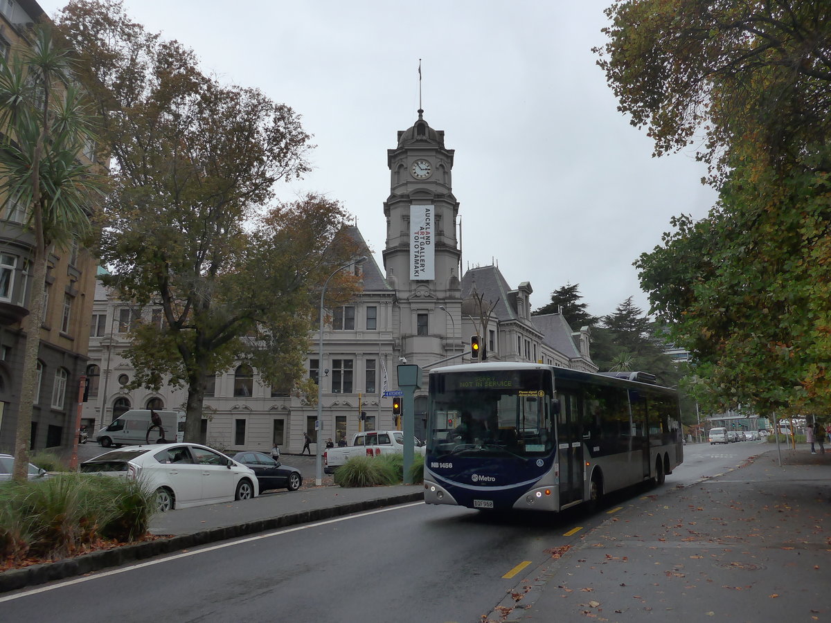 (192'117) - AT Metro, Auckland - Nr. NB1456/BQF960 - MAN/Designline am 30. April 2018 in Auckland
