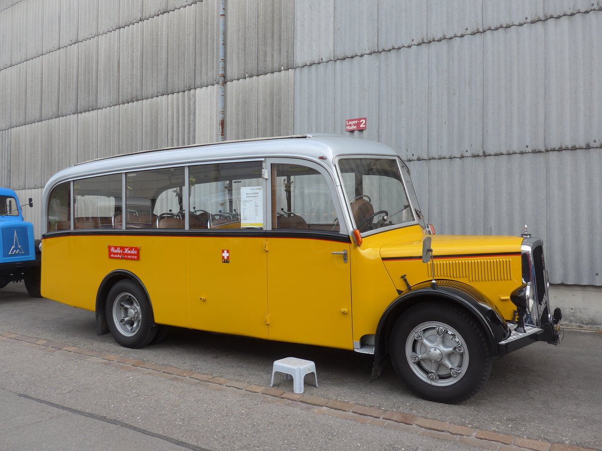 (192'381) - Hurter, M�nchaltdorf - ZH 271'919 - Berna/FHS (ex Volkart, Russikon; ex ASD Aigle; ex P 21'003) am 5. Mai 2018 in Attikon, Wegm�ller