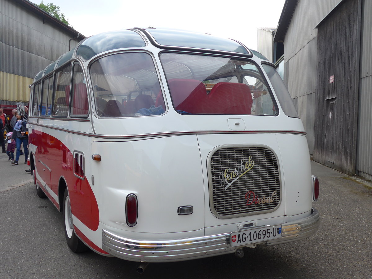 (192'388) - Oehninger, Seon - AG 10'695 U - Setra am 5. Mai 2018 in Attikon, Wegm�ller