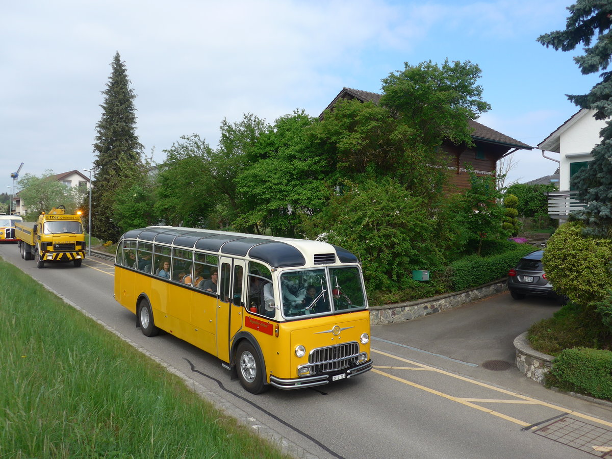 (192'463) - Wegm�ller, Attikon - ZH 21'783 - FBW/Gangloff (ex P 24'037; ex P 21'537) am 5. Mai 2018 in Attikon, Bahnstrasse