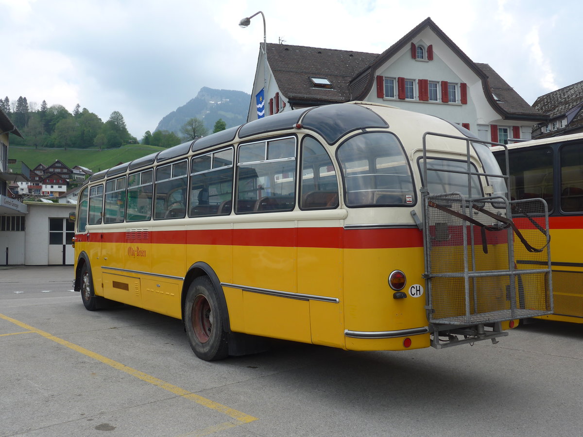(192'766) - Kobelt, Marbach - FBW/Eggli (ex Gm�nder, Weissbad; ex P 24'024; ex P 21'524) am 5. Mai 2018 in Nesslau, Hauptstrasse