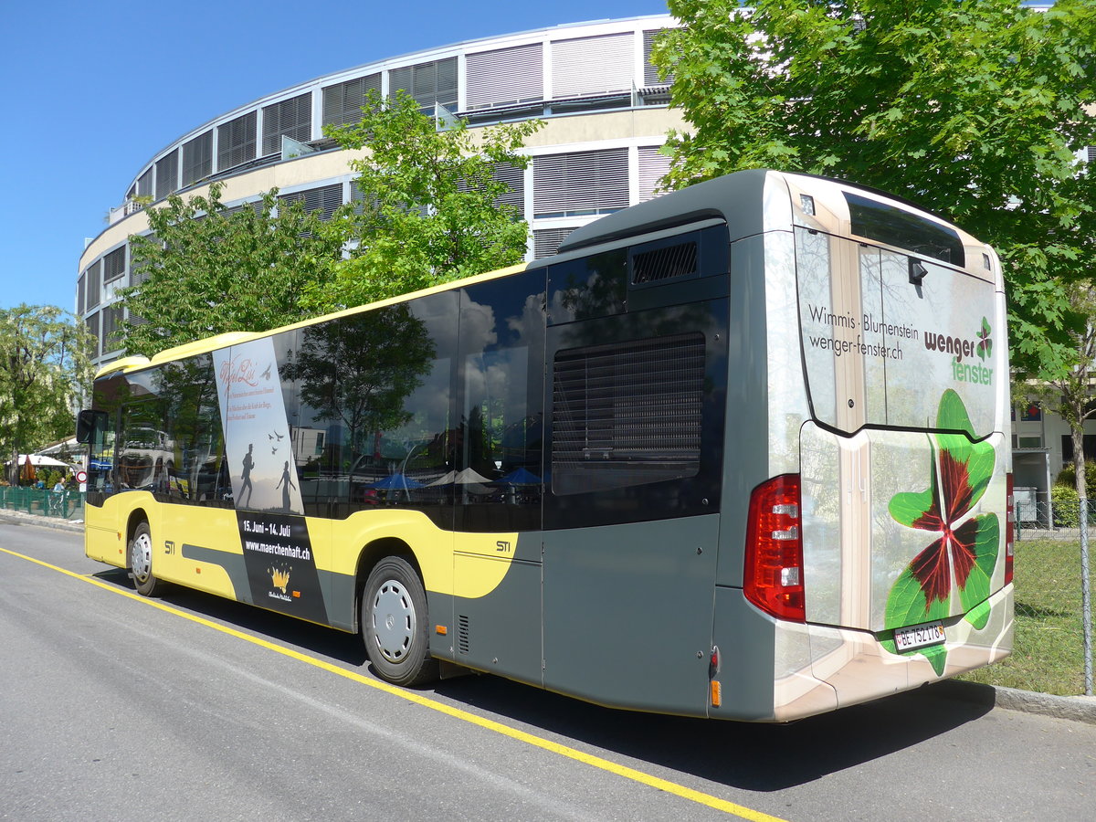 (192'933) - STI Thun - Nr. 178/BE 752'178 - Mercedes am 8. Mai 2018 bei der Schiffl�ndte Thun