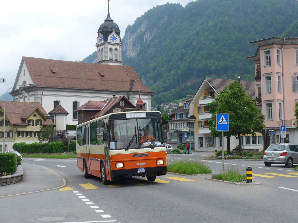 (193'042) - AWD Dienstleistungen, H�nenberg - TI 300'038 - NAW/Hess (ex AMSA Chiasso Nr. 22; ex Tischhauser, Oberschan) am 20. Mai 2018 in Wolfenschiessen, Hauptstrasse