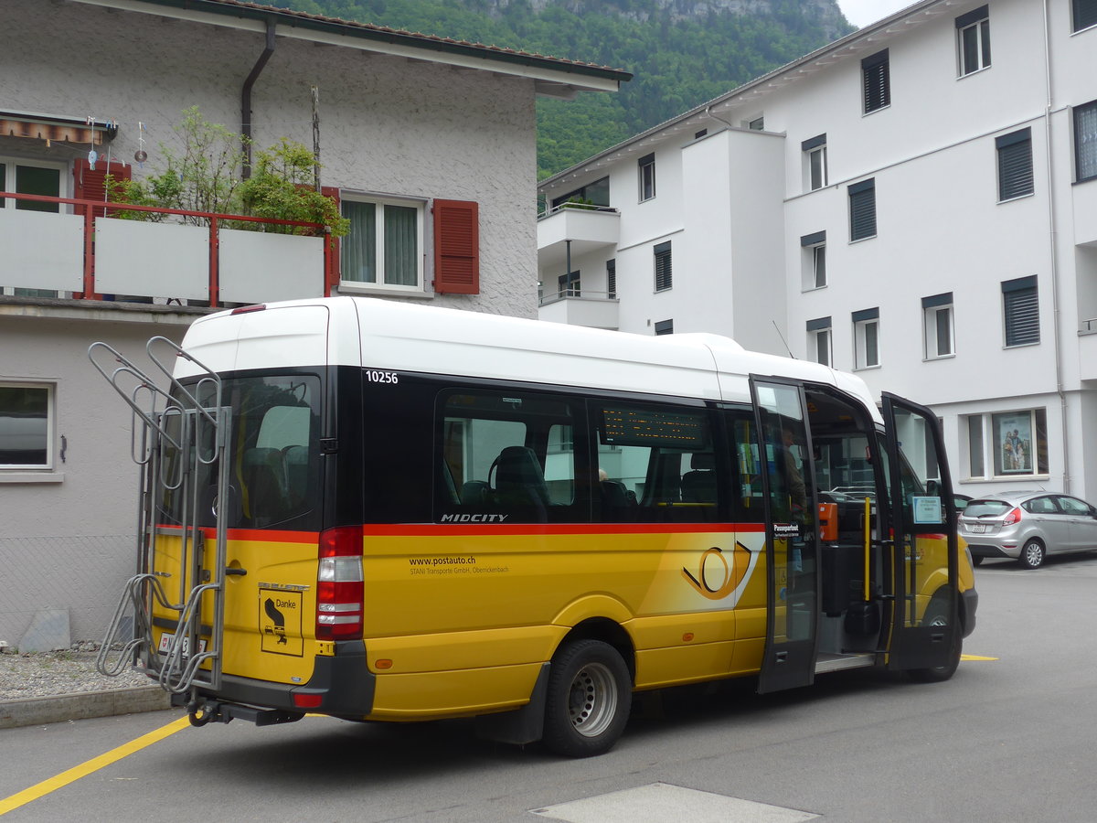 (193'126) - STANI, Oberrickenbach - NW 5314 - Mercedes/VDL am 20. Mai 2018 beim Bahnhof Wolfenschiessen