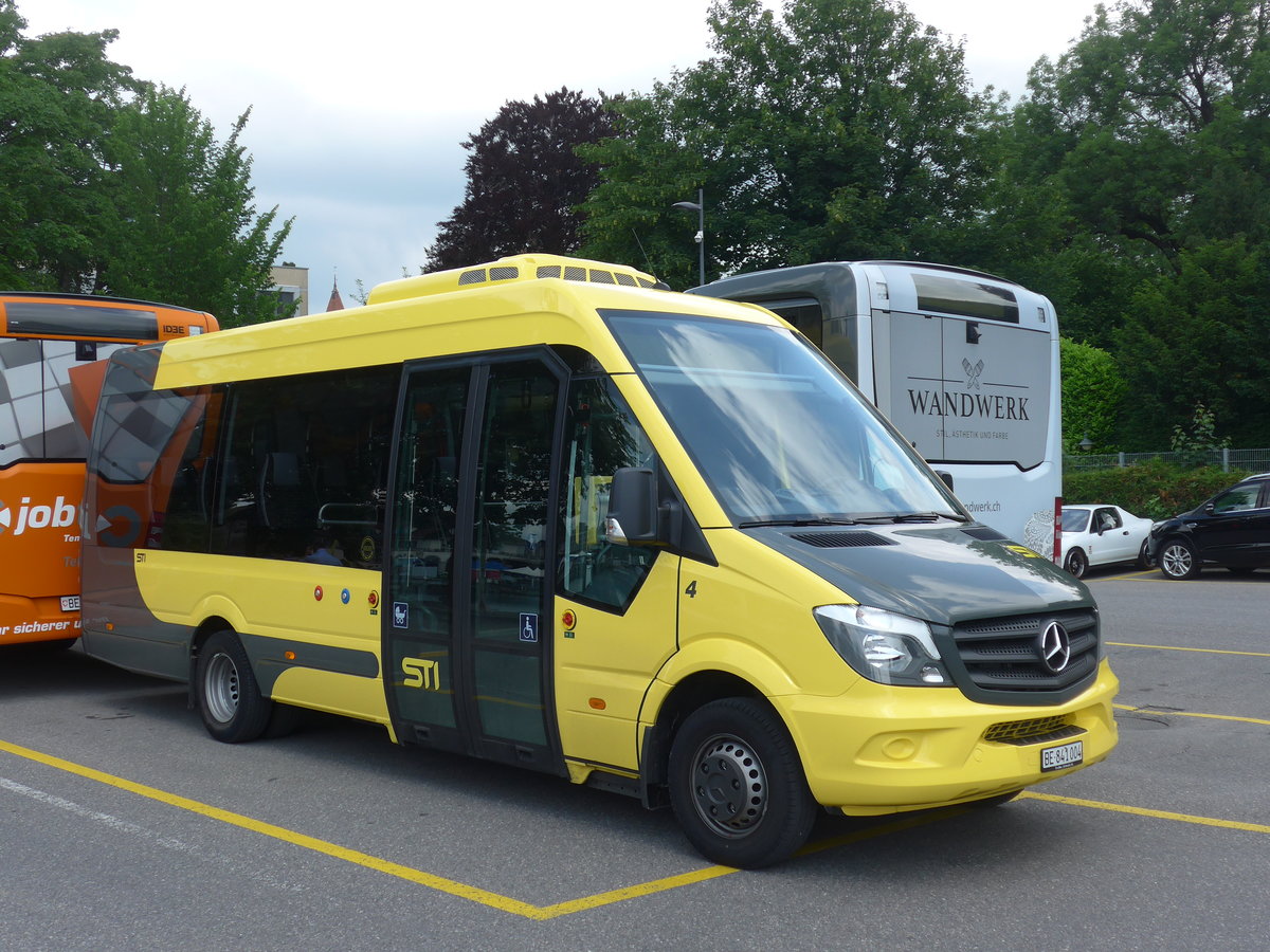 (193'761) - STI Thun - Nr. 4/BE 841'004 - Mercedes am 8. Juni 2018 bei der Schiffl�ndte Thun