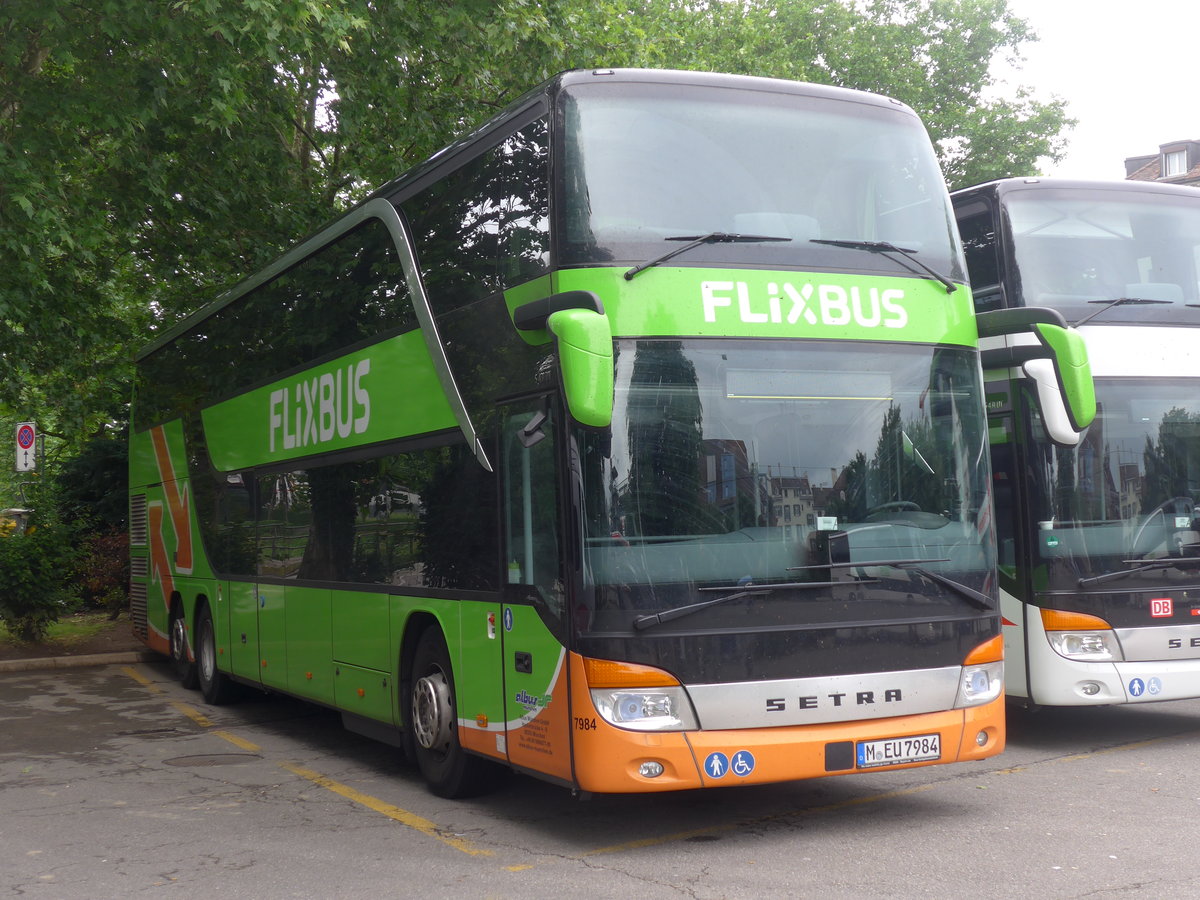 (193'785) - Aus Deutschland: Albus, M�nchen - Nr. 7984/M-EU 7984 - Setra am 9. Juni 2018 in Z�rich, Sihlquai