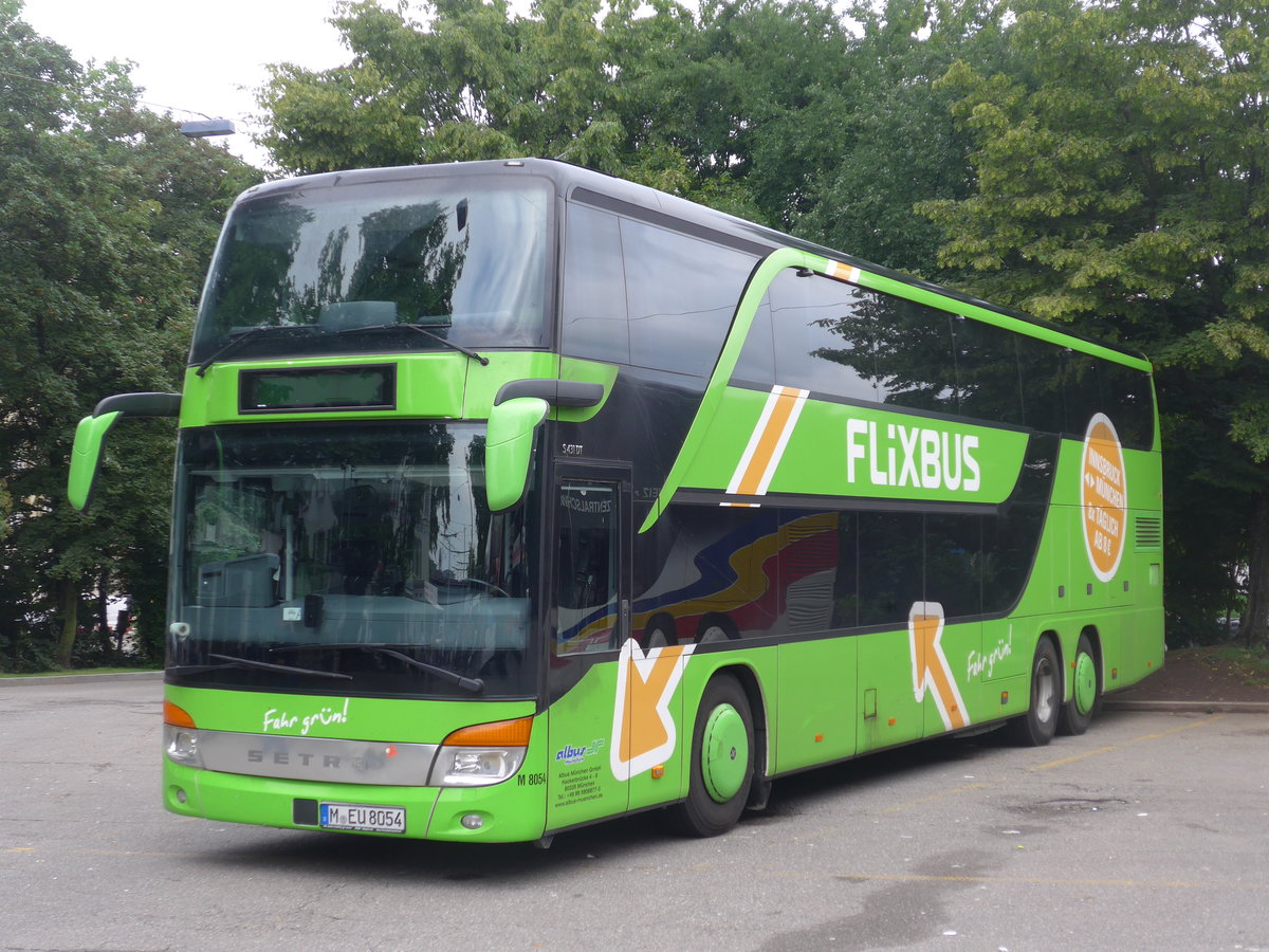 (193'787) - Aus Deutschland: Albus, M�nchen - Nr. M8054/M-EU 8054 - Setra am 9. Juni 2018 in Z�rich, Sihlquai