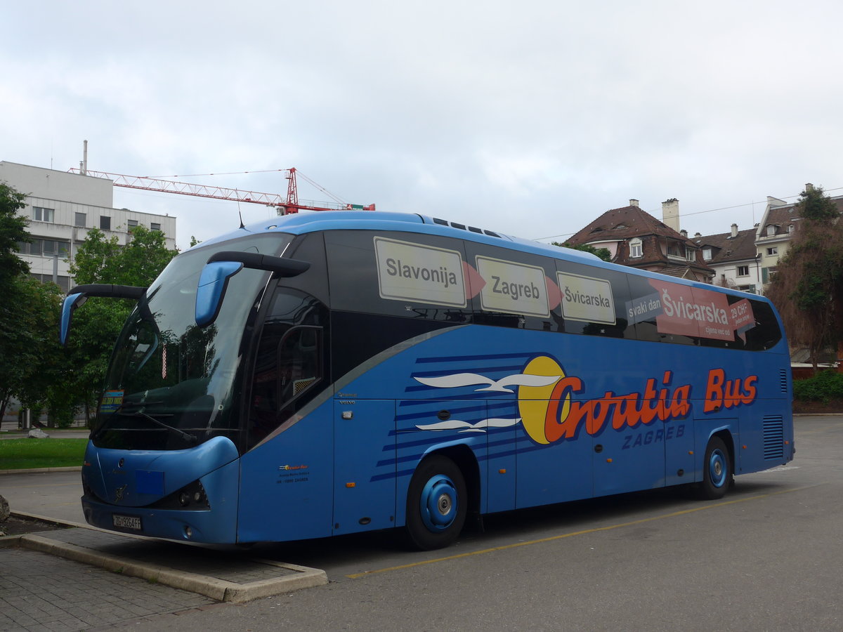 (193'792) - Aus Kroatien: Croatia Bus, Zagreb - ZG 9264-FF - Volvo/Atomic am 9. Juni 2018 in Z�rich, Sihlquai