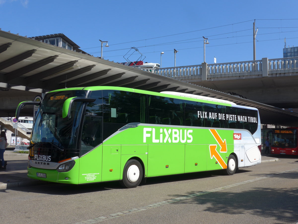 (194'168) - Leibfritz, Sonnenb�hl-Undingen - RT-FL 5500 - Setra am 18. Juni 2018 beim Bahnhof Freiburg