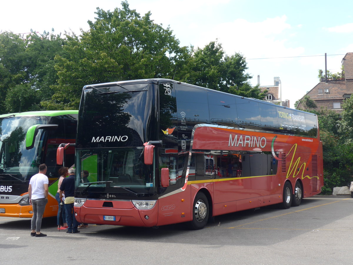 (194'258) - Aus Italien: Chiesa, Carmagnola - Nr. 106/FL-083 PA - Van Hool am 18. Juni 2018 in Z�rich, Sihlquai