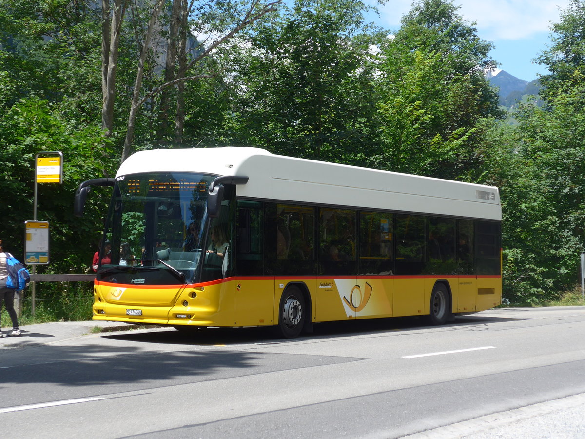 (194'436) - PostAuto Bern - BE 474'560 - Hess am 25. Juni 2018 in Tr�mmelbach, Tr�mmelbachf�lle