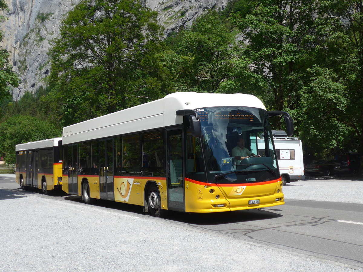 (194'444) - PostAuto Bern - BE 475'161 - Hess am 25. Juni 2018 in Tr�mmelbach, Tr�mmelbachf�lle