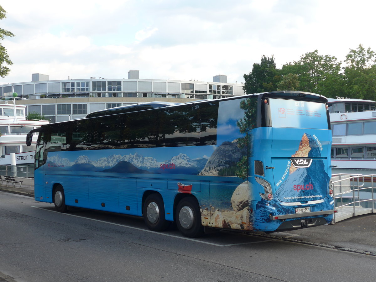 (194'771) - ARAG Ruswil - Nr. 57/LU 262'752 - VDL am 14. Juli 2018 bei der Schiffl�ndte Thun