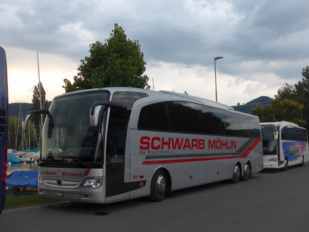 (194'777) - Schwarb, M�hlin - Nr. 29/AG 203'968 - Mercedes am 14. Juli 2018 in Thun, Strandbad
