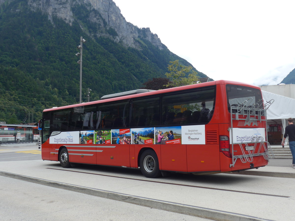 (194'977) - AFA Adelboden - Nr. 24/BE 26'701 - Setra am 21. Juli 2018 in Innertkirchen, Grimseltor (Einsatz AVG M. f�r Engstlenalp-Bus)