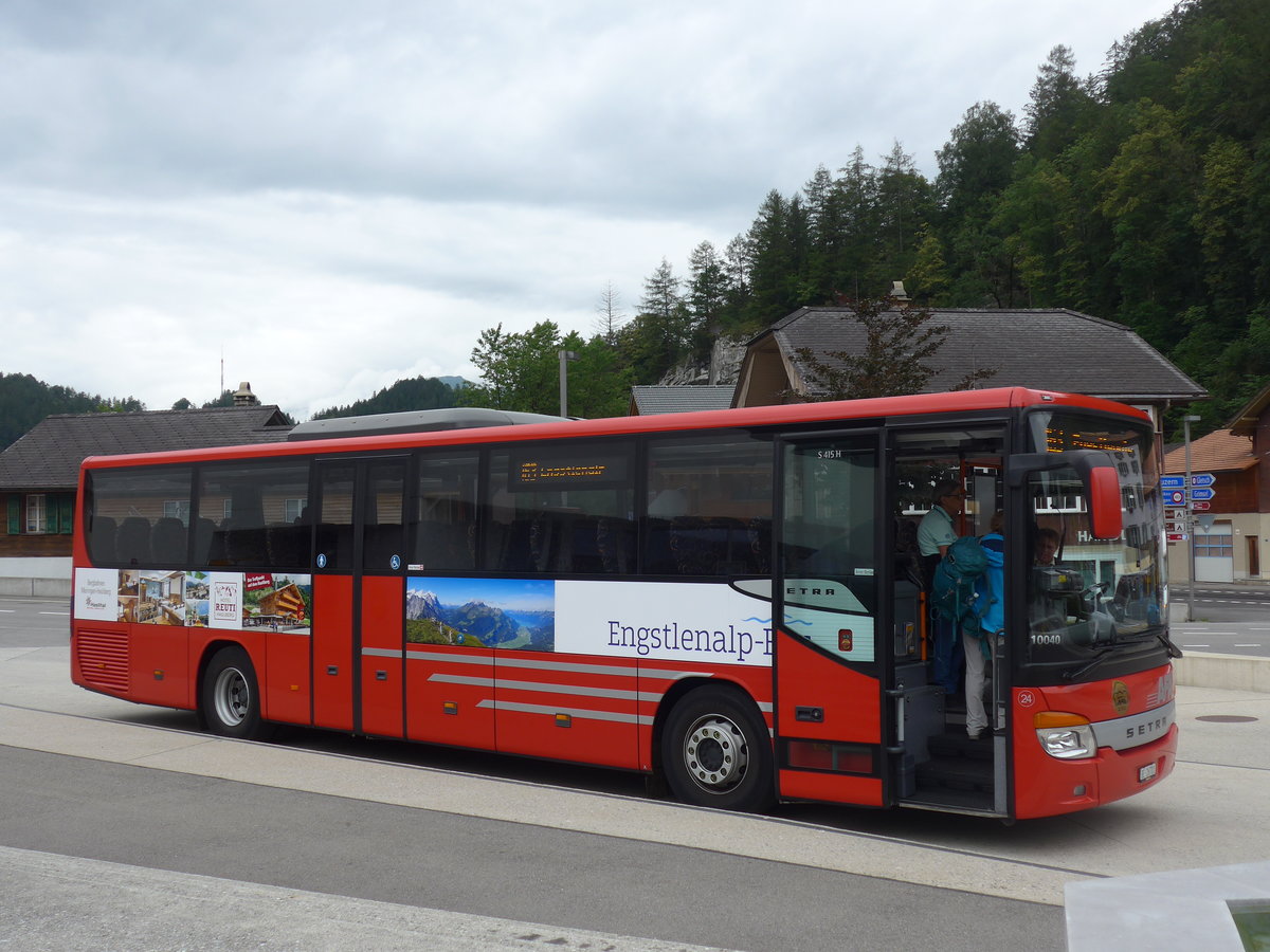 (194'978) - AFA Adelboden - Nr. 24/BE 26'701 - Setra am 21. Juli 2018 in Innertkirchen, Grimseltor (Einsatz AVG M. f�r Engstlenalp-Bus)