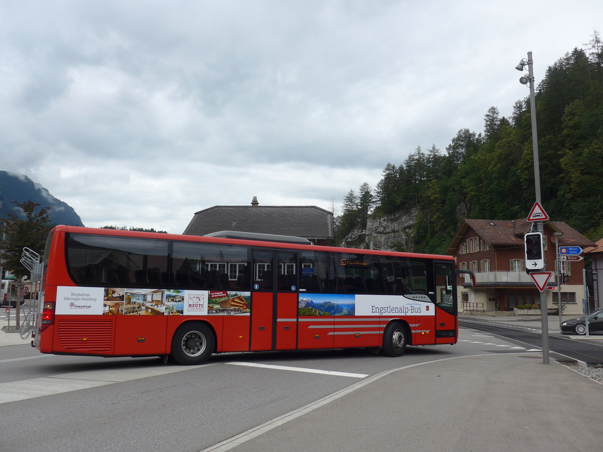 (194'981) - AFA Adelboden - Nr. 24/BE 26'701 - Setra am 21. Juli 2018 in Innertkirchen, Grimseltor (Einsatz AVG M. f�r Engstlenalp-Bus)