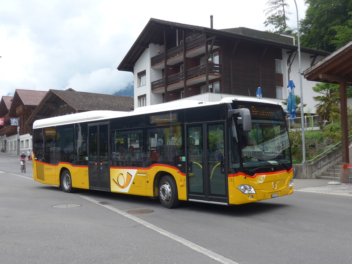(195'012) - Fl�ck, Brienz - Nr. 4/BE 517'311 - Mercedes am 21. Juli 2018 beim Bahnhof Brienz