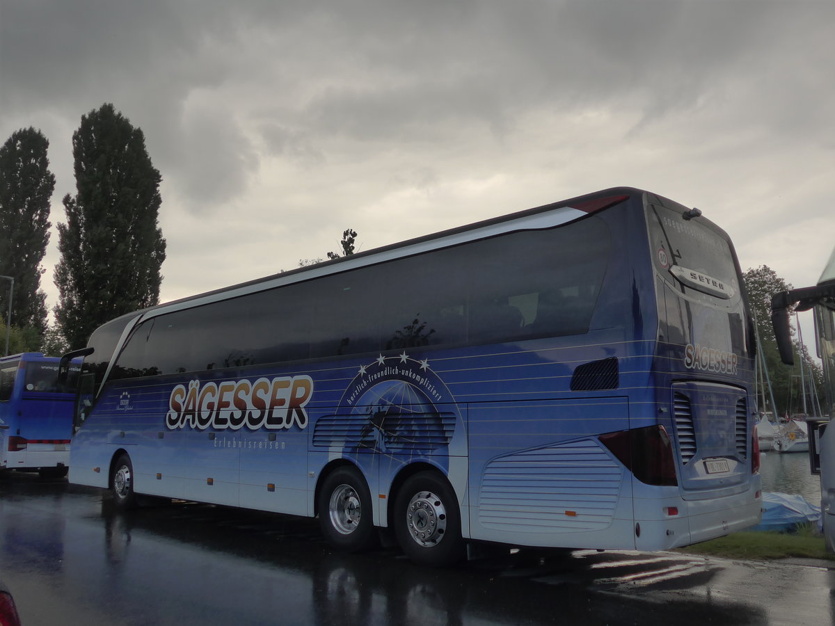 (195'031) - S�gesser, Wintersingen - Nr. 4/BL 7301 - Setra am 21. Juli 2018 in Thun, Strandbad