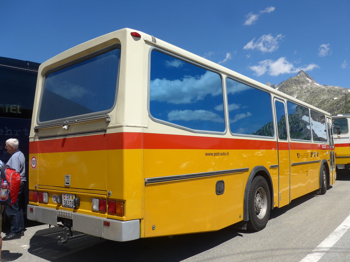 (195'276) - Roth, Z�rich - SH 36'376 - Saurer/T�scher (ex Looser, Elm; ex Mattli, Wassen) am 29. Juli 2018 in Grimsel, Passh�he