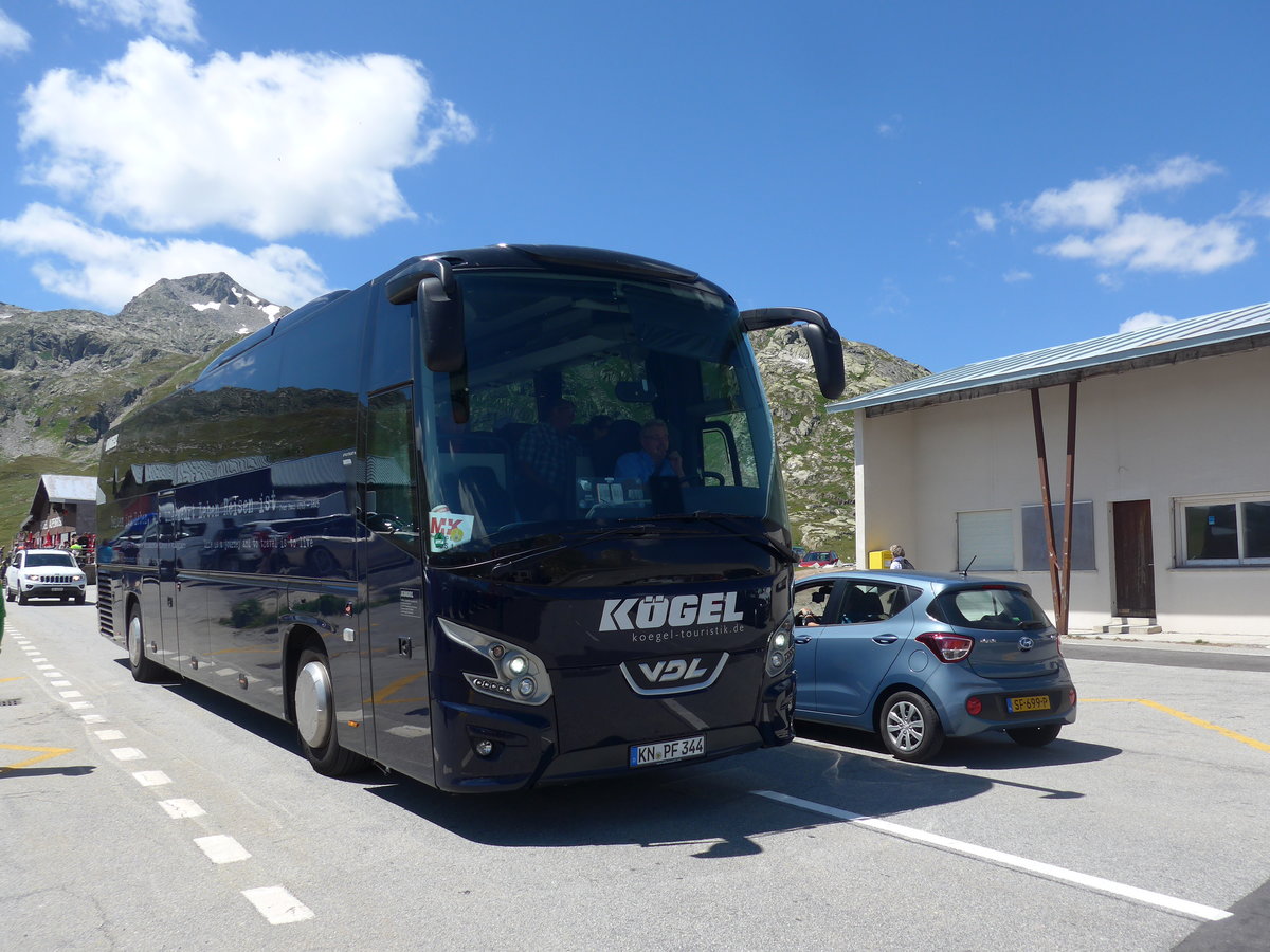 (195'281) - Aus Deutschland: K�gel, Radolfzell - KN-PF 344 - VDL am 29. Juli 2018 in Grimsel, Passh�he