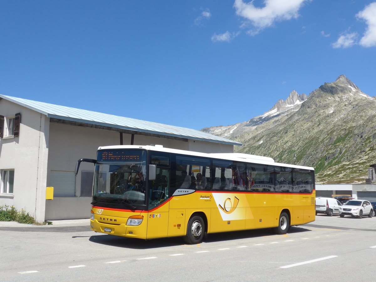 (195'293) - PostAuto Bern - BE 653'387 - Setra am 29. Juli 2018 auf dem Grimsel, Passh�he
