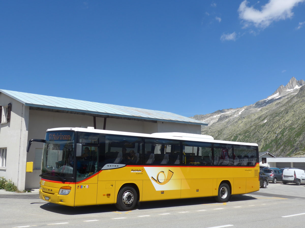 (195'294) - PostAuto Bern - BE 653'387 - Setra am 29. Juli 2018 auf dem Grimsel, Passh�he