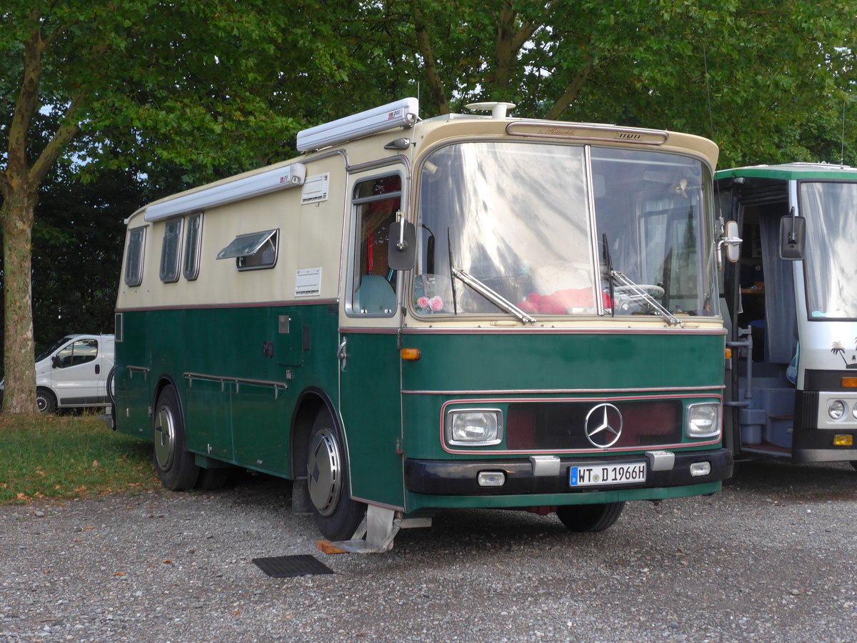 (195'864) - Aus Deutschland: P�an, Todtmoos-R�tte - WT-D 1966H - Mercedes am 17. August 2018 in Wettingen, Zirkuswiese