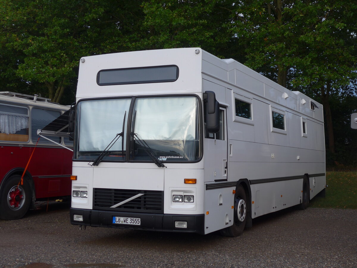 (195'871) - Aus Deutschland: K�nig, Rheinfelden - L�-WE 5555 - Volvo am 17. August 2018 in Wettingen, Zirkuswiese