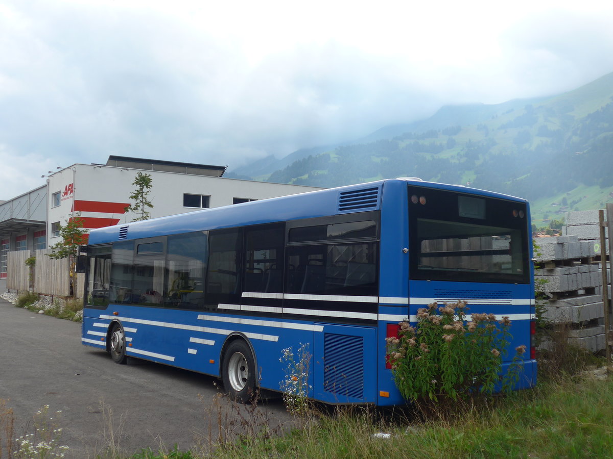 (196'086) - AFA Adelboden - Nr. 56 - MAN/G�ppel am 19. August 2018 in Frutigen, Garage