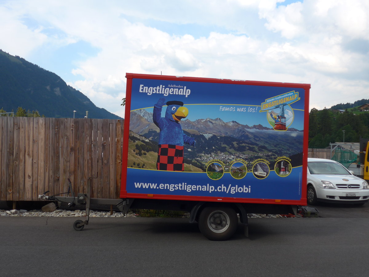 (196'092) - AFA Adelboden - Nr. 71/BE 681'633 - Niederhauser Gep�ckanh�nger am 19. August 2018 in Frutigen, Garage
