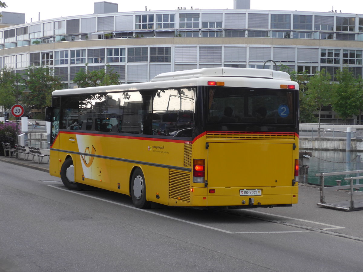 (196'201) - TSB Seelisburg - UR 9002 - Setra (ex AVG Grindelwald Nr. 16) am 25. August 2018 bei der Schiffl�ndte Thun