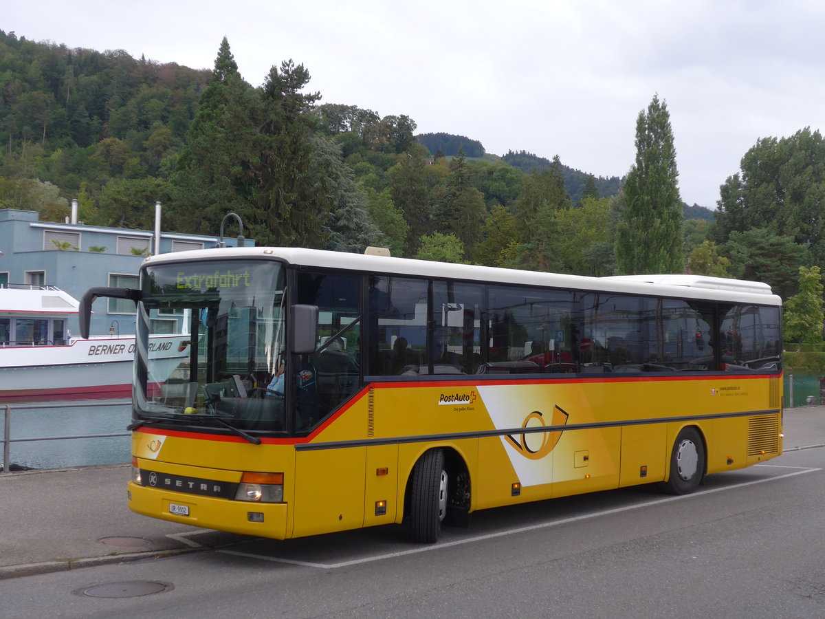 (196'203) - TSB Seelisberg - UR 9002 - Setra (ex AVG Grindelwald Nr. 16) am 25. August 2018 bei der Schiffl�ndte Thun