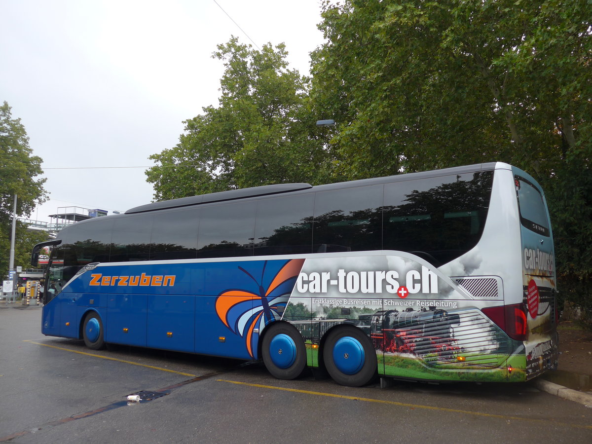 (196'239) - Zerzuben, Visp-Eyholz - Nr. 4/VS 44'590 - Setra am 1. September 2018 in Z�rich, Sihlquai