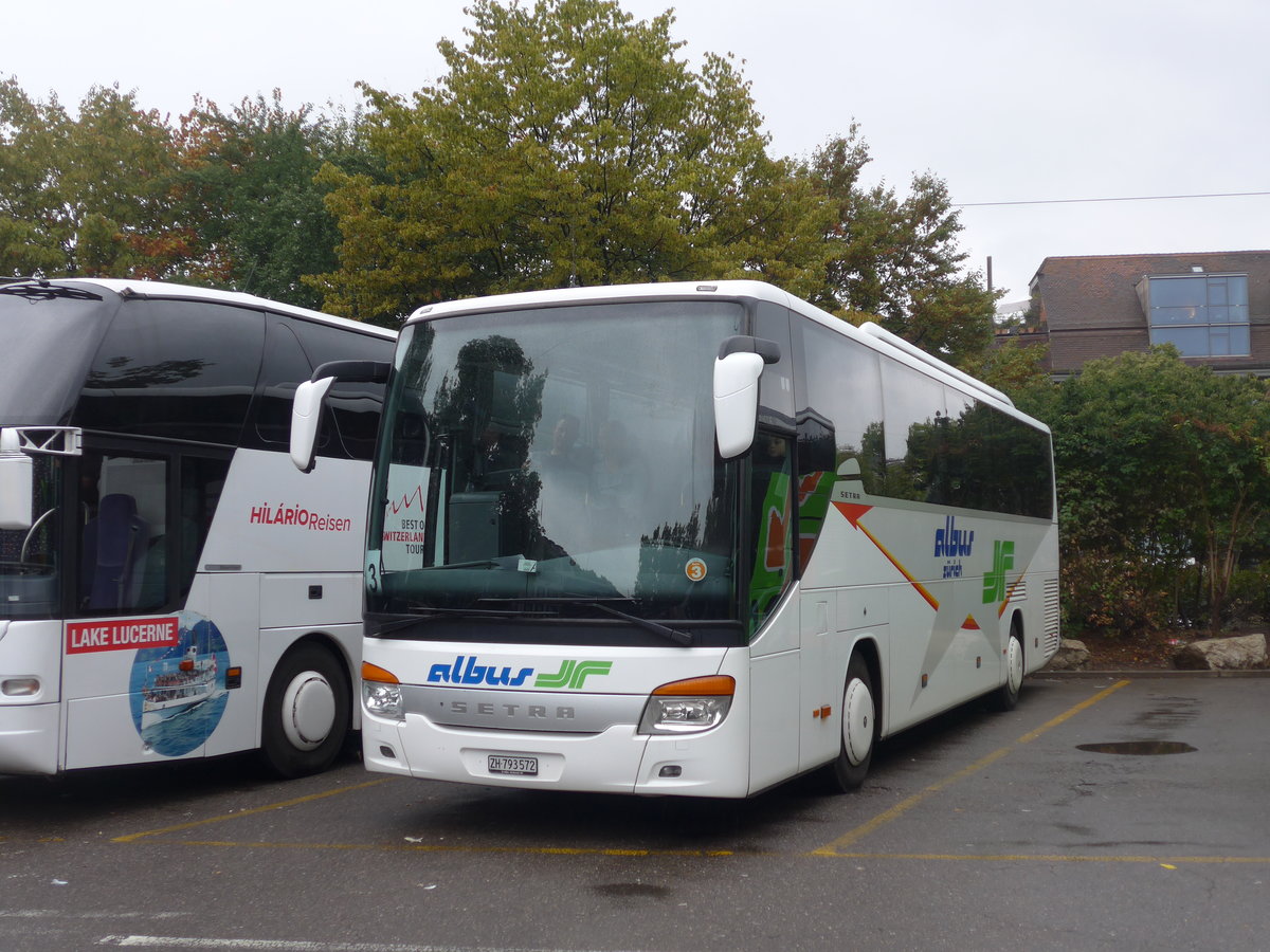 (196'243) - Albus, Z�rich - ZH 793'572 - Setra am 1. September 2018 in Z�rich, Sihlquai