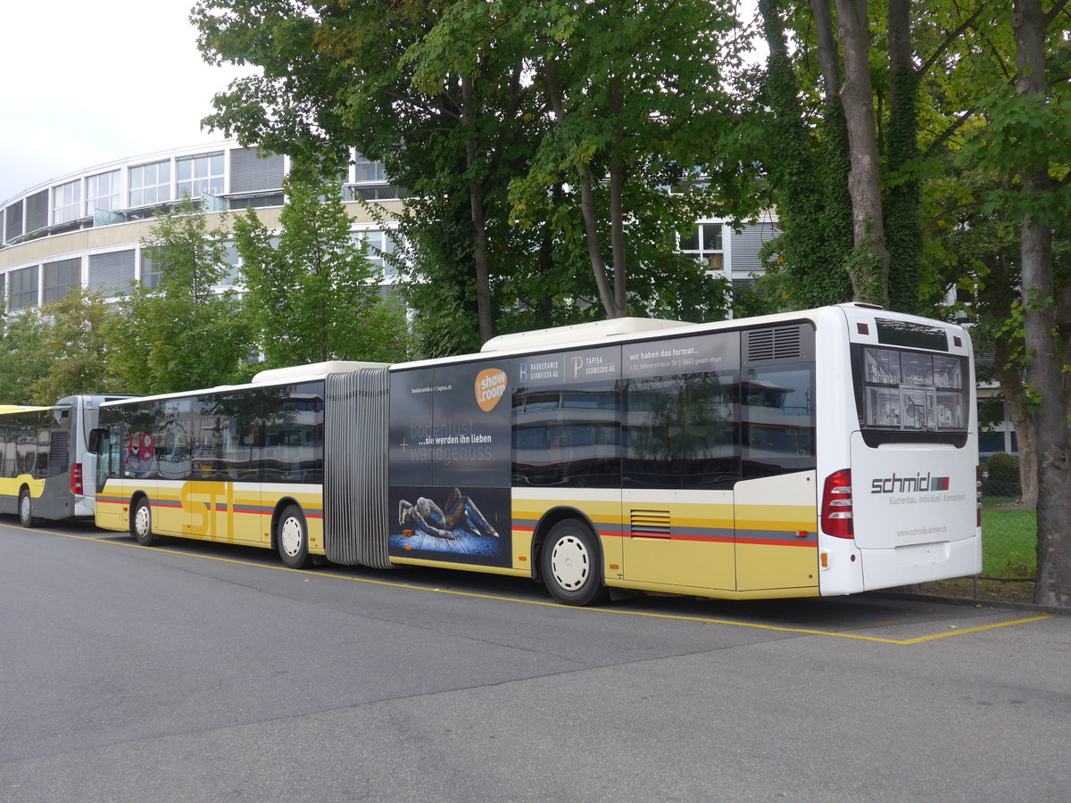 (196'460) - STI Thun - Nr. 134/BE 801'134 - Mercedes am 2. September 2018 bei der Schiffl�ndte Thun
