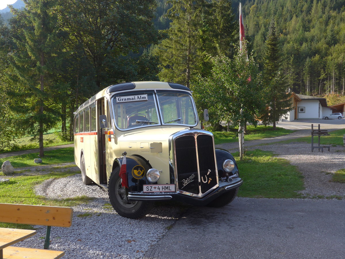 (196'739) - W�ll, Maurach - SZ 4 HML - Berna/Gangloff (ex Rapold, CH-Neuhausen; ex Spring, CH-Schwenden; ex Kunz, CH-Schwenden) am 11. September 2018 in Pertisau, Sport W�ll