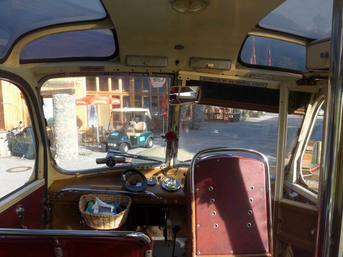 (196'742) - W�ll, Maurach - SZ 4 HML - Berna/Gangloff (ex Rapold, CH-Neuhausen; ex Spring, CH-Schwenden; ex Kunz, CH-Schwenden) am 11. September 2018 in Pertisau, Sport W�ll (Innenaufnahme)