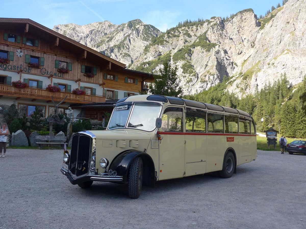 (196'745) - W�ll, Maurach - SZ 4 HML - Berna/Gangloff (ex Rapold, CH-Neuhausen; ex Spring, CH-Schwenden; es Kunz, CH-Schwenden) am 11. September 2018 auf der Gramai Alm